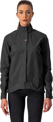 Castelli Women's Commuter Reflex Cycling Jacket - Light Black - XL, Light Black